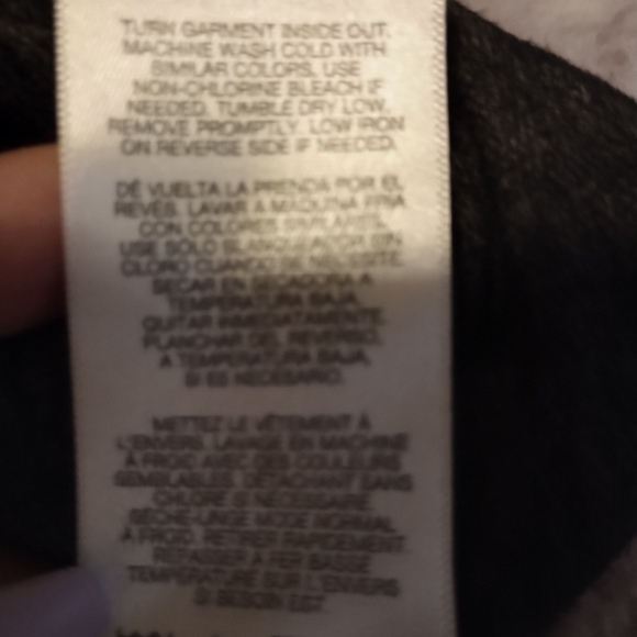 C & C California brindle gray multicolored graphic t-shirt size 1X - Picture 3 of 8